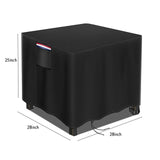 Maxbell Fire Pits Cover Practical Portable Outdoor Fireplace Cover for Rainwater Dust 28inchx28inchx25inch