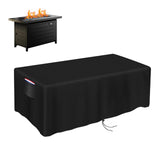 Maxbell Fire Pits Cover Practical Portable Outdoor Fireplace Cover for Rainwater Dust 45inchx2inch4x25inch