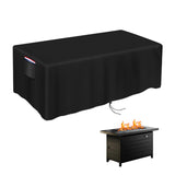 Maxbell Fire Pits Cover Practical Portable Outdoor Fireplace Cover for Rainwater Dust 45inchx2inch4x25inch