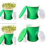 Maxbell Seed Sprouter Tray Versatile Hydroponic Peanut Sprout Box for Pea Wheatgrass S