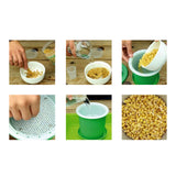Maxbell Seed Sprouter Tray Versatile Hydroponic Peanut Sprout Box for Pea Wheatgrass S