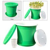 Maxbell Seed Sprouter Tray Versatile Hydroponic Peanut Sprout Box for Pea Wheatgrass S