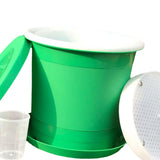 Maxbell Seed Sprouter Tray Versatile Hydroponic Peanut Sprout Box for Pea Wheatgrass S