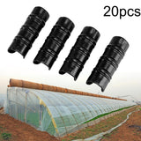 Maxbell 20 Pieces Greenhouse Fixing Clips Multipurpose for Home Heat Insulation Nets