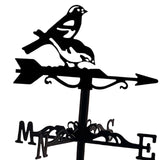 Maxbell Weathervane Vintage Retro Art Ornament Weathercock for Courtyard Garden Yard bird