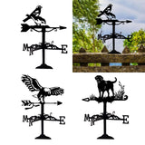 Maxbell Weathervane Vintage Retro Art Ornament Weathercock for Courtyard Garden Yard bird