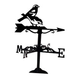 Maxbell Weathervane Vintage Retro Art Ornament Weathercock for Courtyard Garden Yard bird