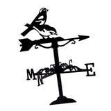 Maxbell Weathervane Vintage Retro Art Ornament Weathercock for Courtyard Garden Yard bird