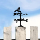 Maxbell Weathervane Vintage Retro Art Ornament Weathercock for Courtyard Garden Yard bird