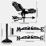Maxbell Weathervane Vintage Retro Art Ornament Weathercock for Courtyard Garden Yard eagle