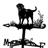 Maxbell Weathervane Vintage Retro Art Ornament Weathercock for Courtyard Garden Yard dog