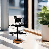 Maxbell Weathervane Vintage Retro Art Ornament Weathercock for Courtyard Garden Yard dog