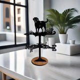 Maxbell Weathervane Vintage Retro Art Ornament Weathercock for Courtyard Garden Yard dog