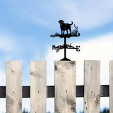Maxbell Weathervane Vintage Retro Art Ornament Weathercock for Courtyard Garden Yard dog