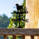 Maxbell Weathervane Vintage Retro Art Ornament Weathercock for Courtyard Garden Yard dog