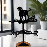 Maxbell Weathervane Vintage Retro Art Ornament Weathercock for Courtyard Garden Yard dog