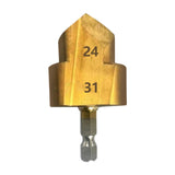Maxbell Ppr Lifting Stepped Drill Multipurpose Sturdy Water Pipe Connection Tool 32mm