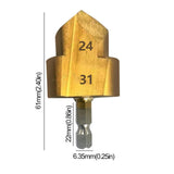 Maxbell Ppr Lifting Stepped Drill Multipurpose Sturdy Water Pipe Connection Tool 32mm