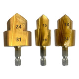 Maxbell 6Pcs PPR Lifting Stepped Drill (20mm+25mm+32mm)x2