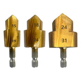 Maxbell 6Pcs PPR Lifting Stepped Drill (20mm+25mm+32mm)x2