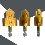 Maxbell 6Pcs PPR Lifting Stepped Drill (20mm+25mm+32mm)x2