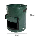 Maxbell Garden Planting Bag with Reinforced Handle Potato Grow Bag for Flowers Onion 7 gallon 30x35cm