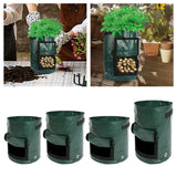 Maxbell Garden Planting Bag with Reinforced Handle Potato Grow Bag for Flowers Onion 7 gallon 30x35cm