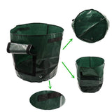 Maxbell Garden Planting Bag with Reinforced Handle Potato Grow Bag for Flowers Onion 7 gallon 30x35cm