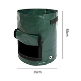 Maxbell Garden Planting Bag with Reinforced Handle Potato Grow Bag for Flowers Onion 10 gallon 35x45cm