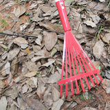 Maxbell 2Pcs Garden Rake Leaves Rakes for Gardening Leaf Rake for Garden Shrub Lawns