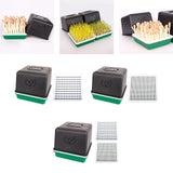 Maxbell Sprout Tray with Lid Multifunctional PP Planting Pot for Kitchen Home Indoor Peanut plate