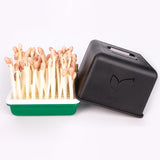 Maxbell Sprout Tray with Lid Multifunctional PP Planting Pot for Kitchen Home Indoor Peanut plate