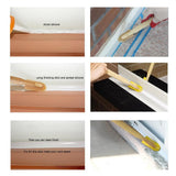 Maxbell 4 Pieces Caulk Smoothing Tool Multiuse for Skirting Ceramic Tiles Baseboards
