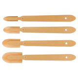 Maxbell 4 Pieces Caulk Smoothing Tool Multiuse for Skirting Ceramic Tiles Baseboards