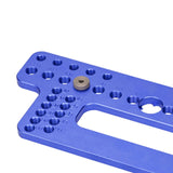 Maxbell Drawer Pull Drill Hole Handle Pitch Punch Locator for Flip Cover Hinge Shelf blue