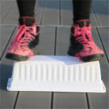 Maxbell Window Box Planter 17 inch Flower Box Pot for Windowsill Indoor Outdoor Yard white