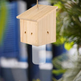 Maxbell Wooden Carpenter Bee Cage Garden Decor for Outdoor Garden Decoration Orchard Style B