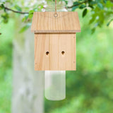 Maxbell Wooden Carpenter Bee Cage Garden Decor for Outdoor Garden Decoration Orchard Style B