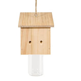 Maxbell Wooden Carpenter Bee Cage Garden Decor for Outdoor Garden Decoration Orchard Style B