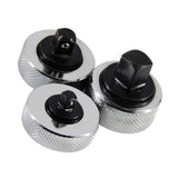 Maxbell 3Pcs Thumbwheel Ratchet Wrench Professional Anti Slip Knurled Grip Accessory