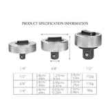 Maxbell 3Pcs Thumbwheel Ratchet Wrench Professional Anti Slip Knurled Grip Accessory