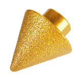 Maxbell Beveling Chamfer Bit Sturdy Countersink Bit for Angle Grinders Stone External Dia 38mm