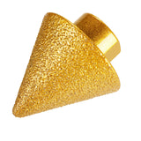 Maxbell Beveling Chamfer Bit Sturdy Countersink Bit for Angle Grinders Stone External Dia 38mm