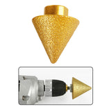 Maxbell Beveling Chamfer Bit Sturdy Countersink Bit for Angle Grinders Stone External Dia 38mm