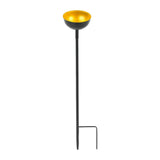 Maxbell Bee Feeder Stake Ornament Bee Watering Station for Park Yards Bird Lover Gift yellow
