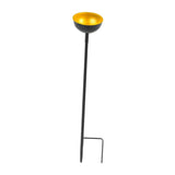 Maxbell Bee Feeder Stake Ornament Bee Watering Station for Park Yards Bird Lover Gift yellow