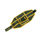 Maxbell Tool Belt Portable Multifunctional Work Apron for Handyman Carpenter Plumber Green Canvas