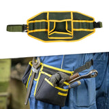 Maxbell Tool Belt Portable Multifunctional Work Apron for Handyman Carpenter Plumber Green Canvas