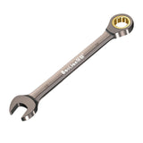 Maxbell Ratchet Wrench Combination Fixed Ratcheting Wrench for Car Repair Home Bike