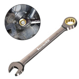 Maxbell Ratchet Wrench Combination Fixed Ratcheting Wrench for Car Repair Home Bike